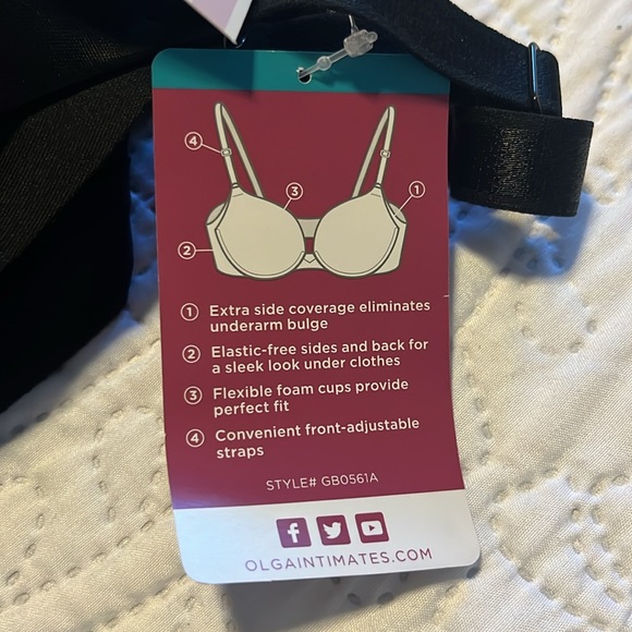 New w/tags, Olga by warners - Picture 3 of 3